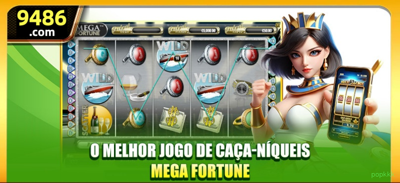 Imagem promocional da popkkk mostrando a plataforma e suas vantagens